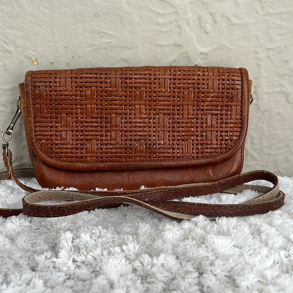 Lekkerkerker Leather Crossbody/Clutch Bag
